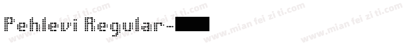Pehlevi Regular字体转换